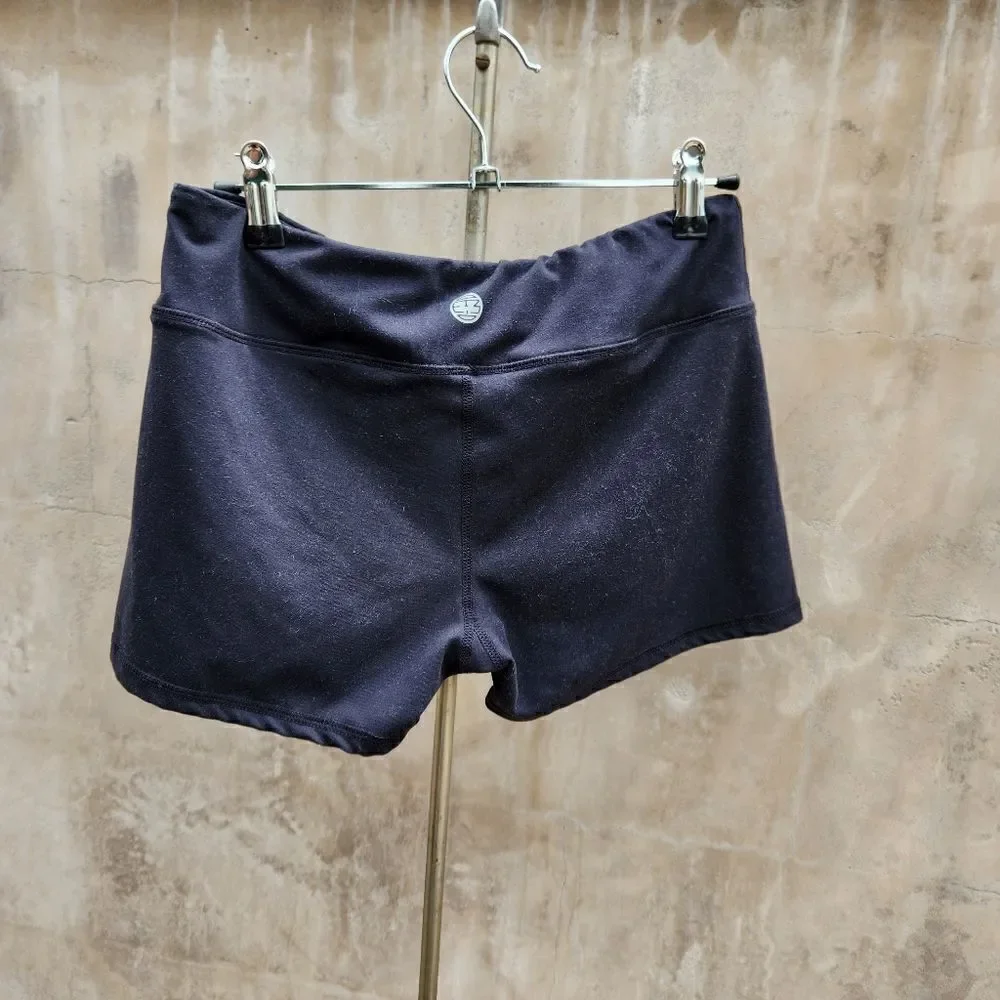 IAB mfg I am becoming black shortie shorts